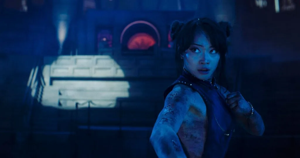 Callina Liang as Chun-Li in the World Warrior setting
