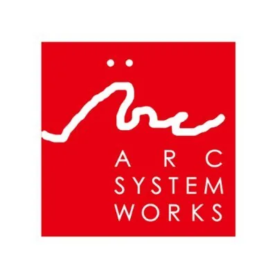 Arc System Works corporate logo and announcement graphic