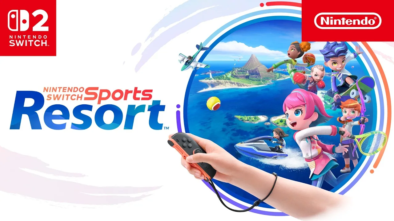 Video overview trailer frame for the Switch Sports Resort review.