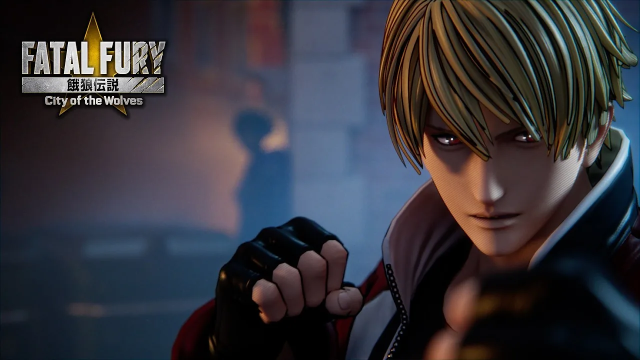 When Destinies Collide teaser title screen for Fatal Fury: City of the Wolves.