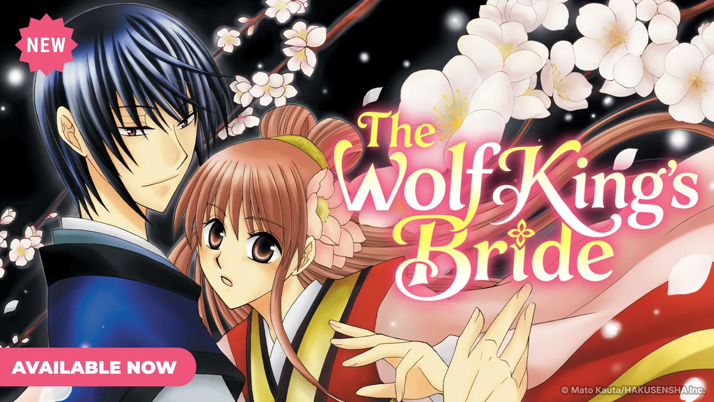 The Wolf King's Bride promotional artwork from Hakusensha serialization