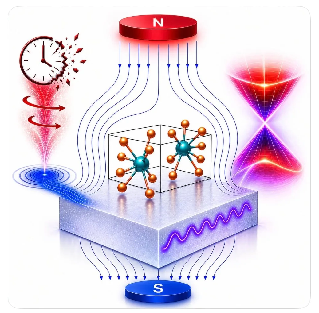Graphical abstract illustrating atomic lattice structure of the type I superconductor YbSb2.