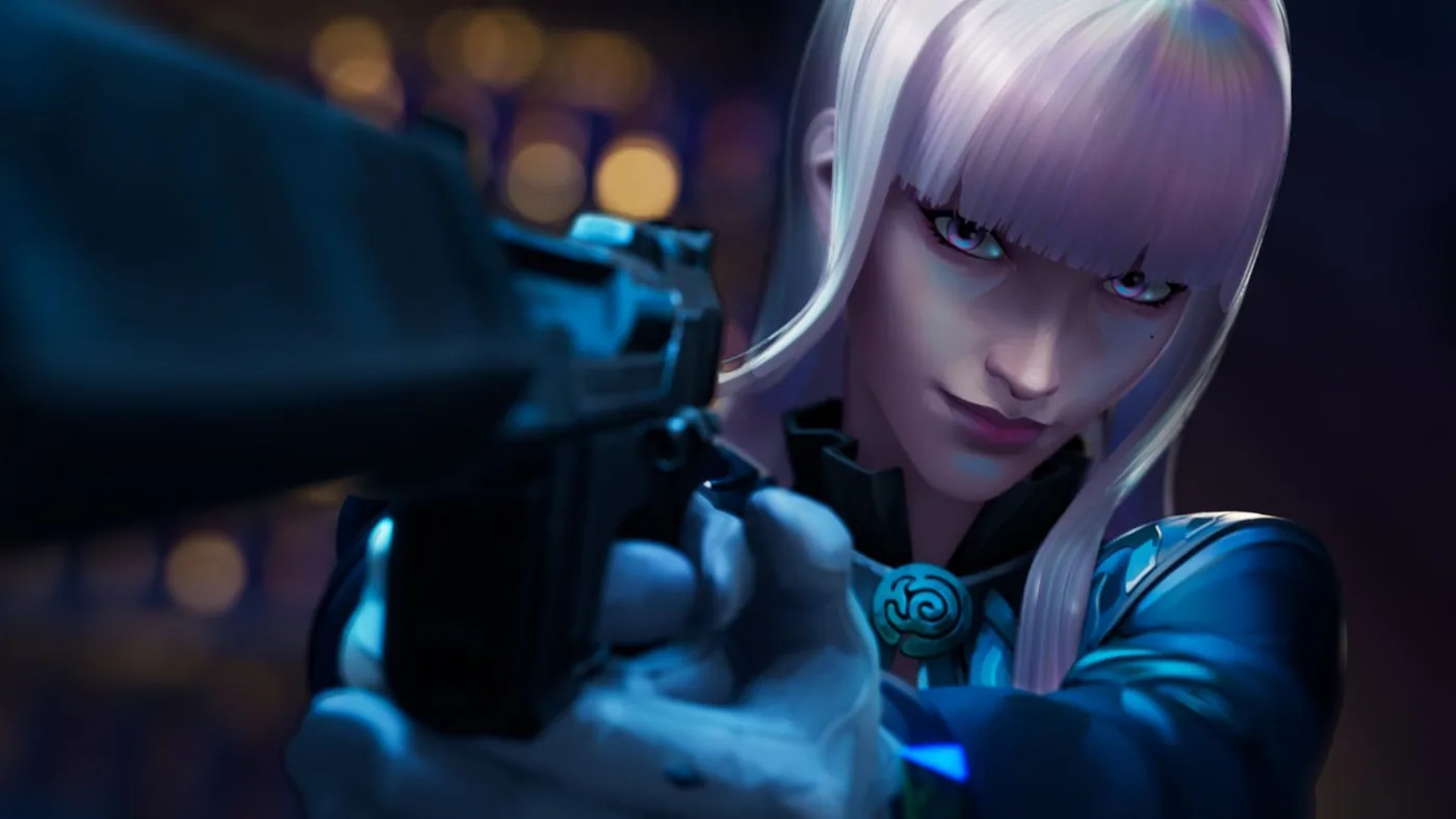 Promotional artwork of telekinetic Duelist Hush.