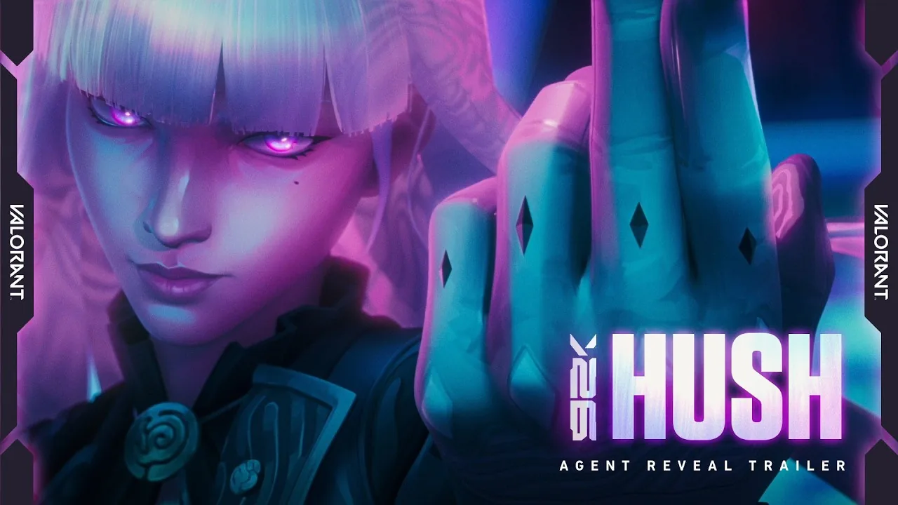 Title card for the Rise and Fall character trailer from Riot Games.