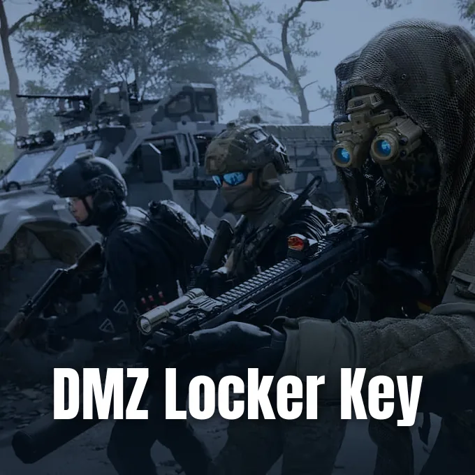 Armed soldiers in tactical gear and night vision goggles move together in an outdoor combat zone.