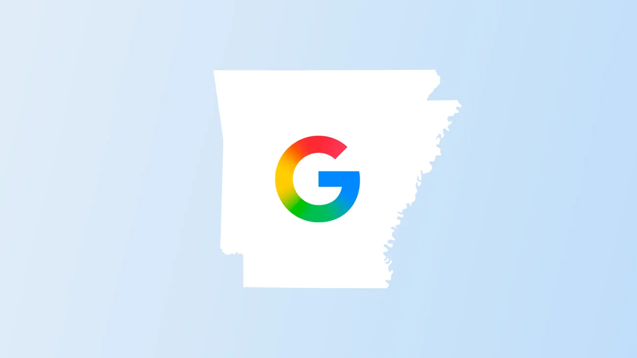 Google graphic highlighting West Memphis energy grants and local community partnerships in Arkansas