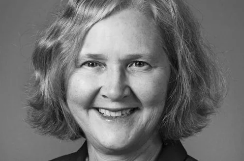 Photograph of Nobel Laureate Elizabeth Blackburn from NobelPrize.org.