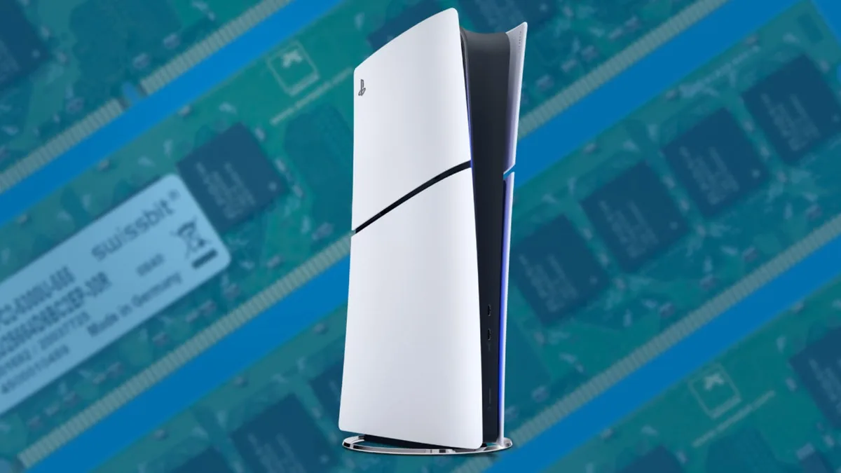 Close view of PlayStation 5 internal memory chips influencing Xbox vs PlayStation sales.