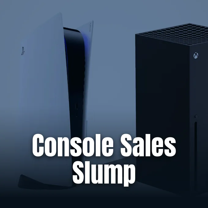 A white PlayStation 5 console and a black Xbox Series X console standing side by side.