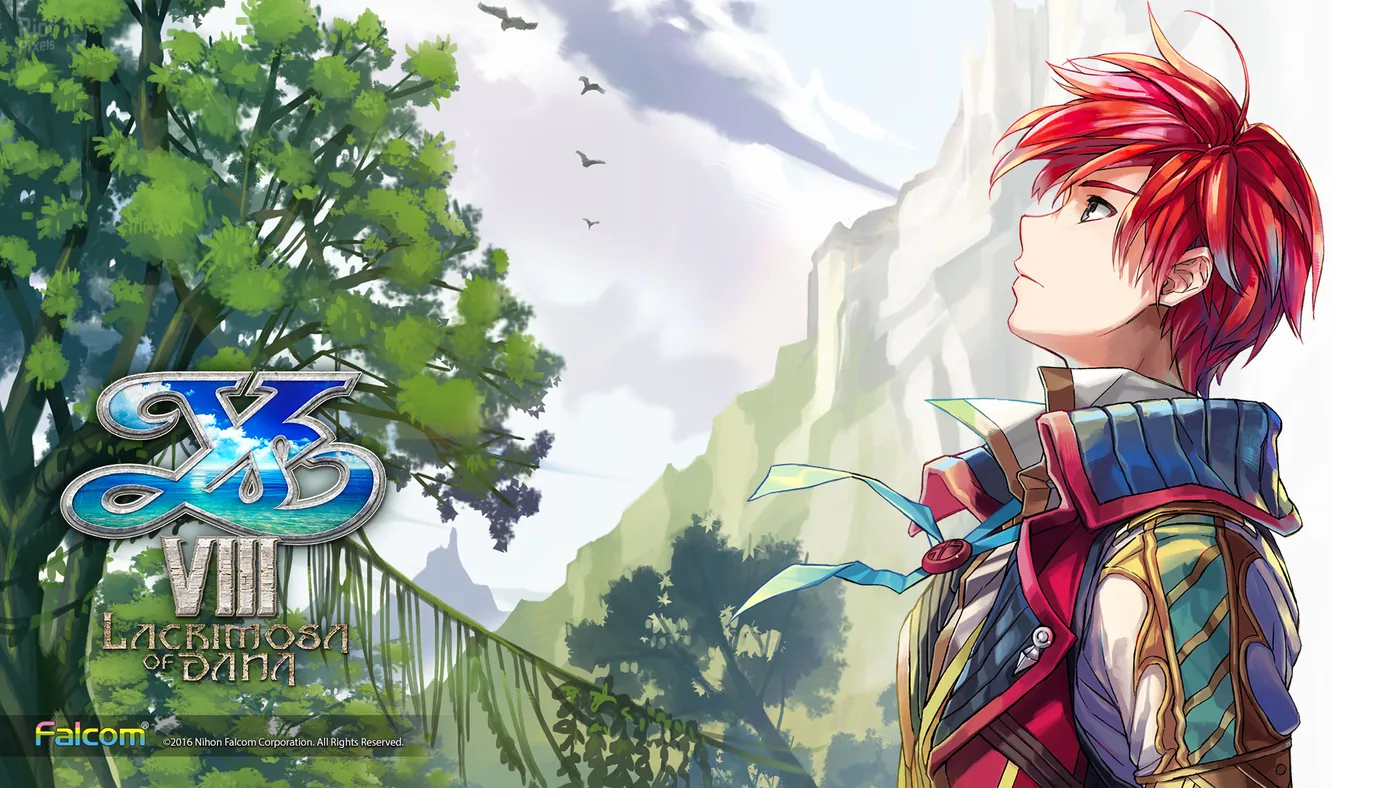 Action gameplay in Ys VIII: Lacrimosa of Dana.