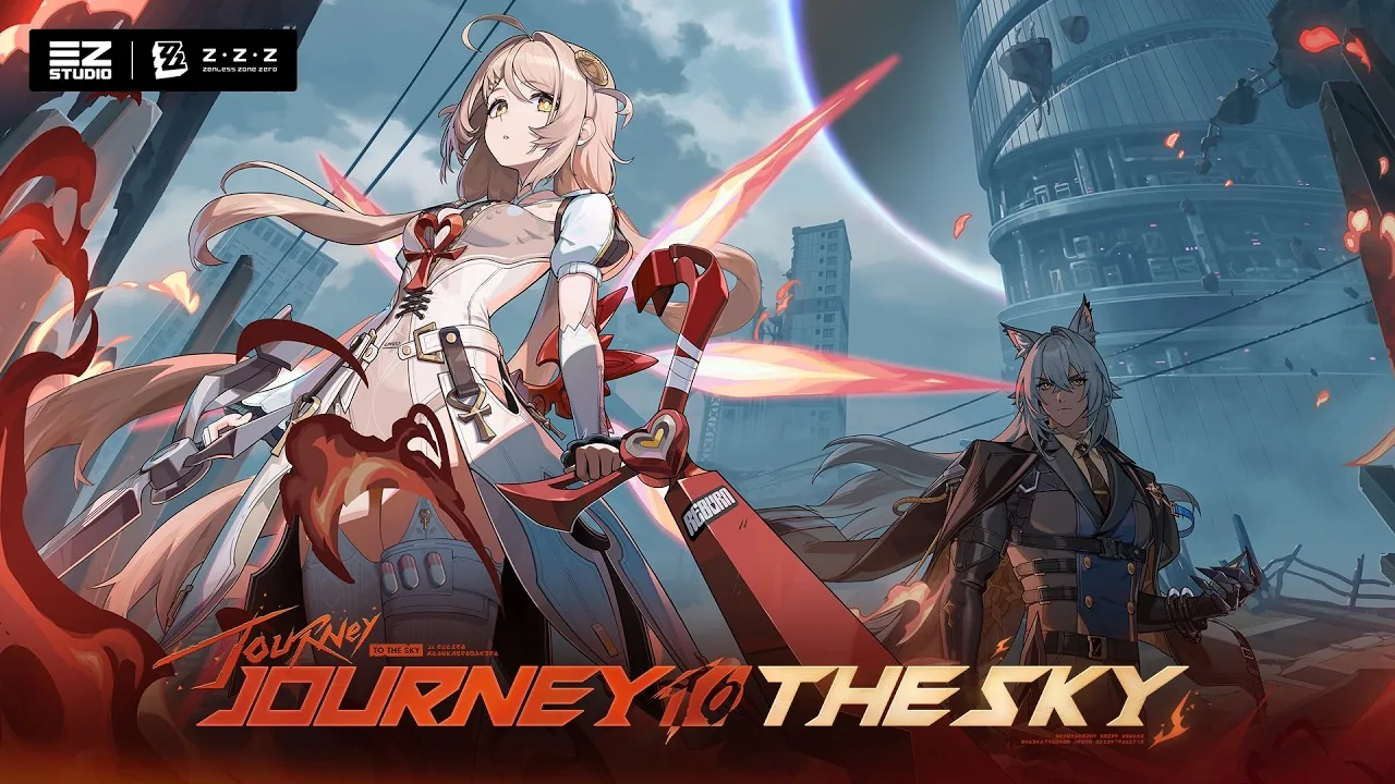 Official teaser video frame for the Journey to the Sky patch.
