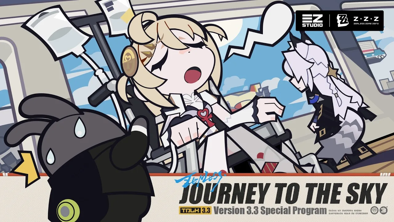 Broadcast title card for the Version 3.3 Special Program.