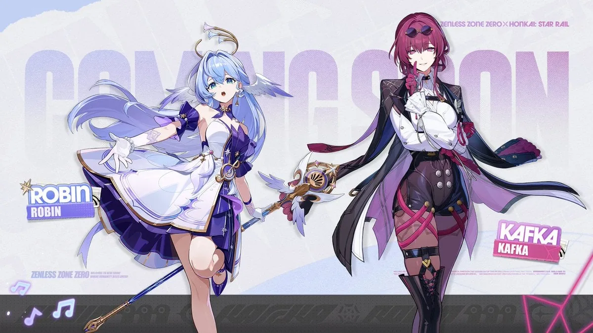 Key visual showcasing Agents in Zenless Zone Zero.